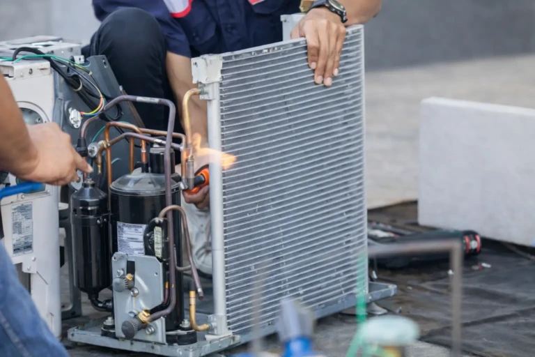 AC unit repair and maintenance